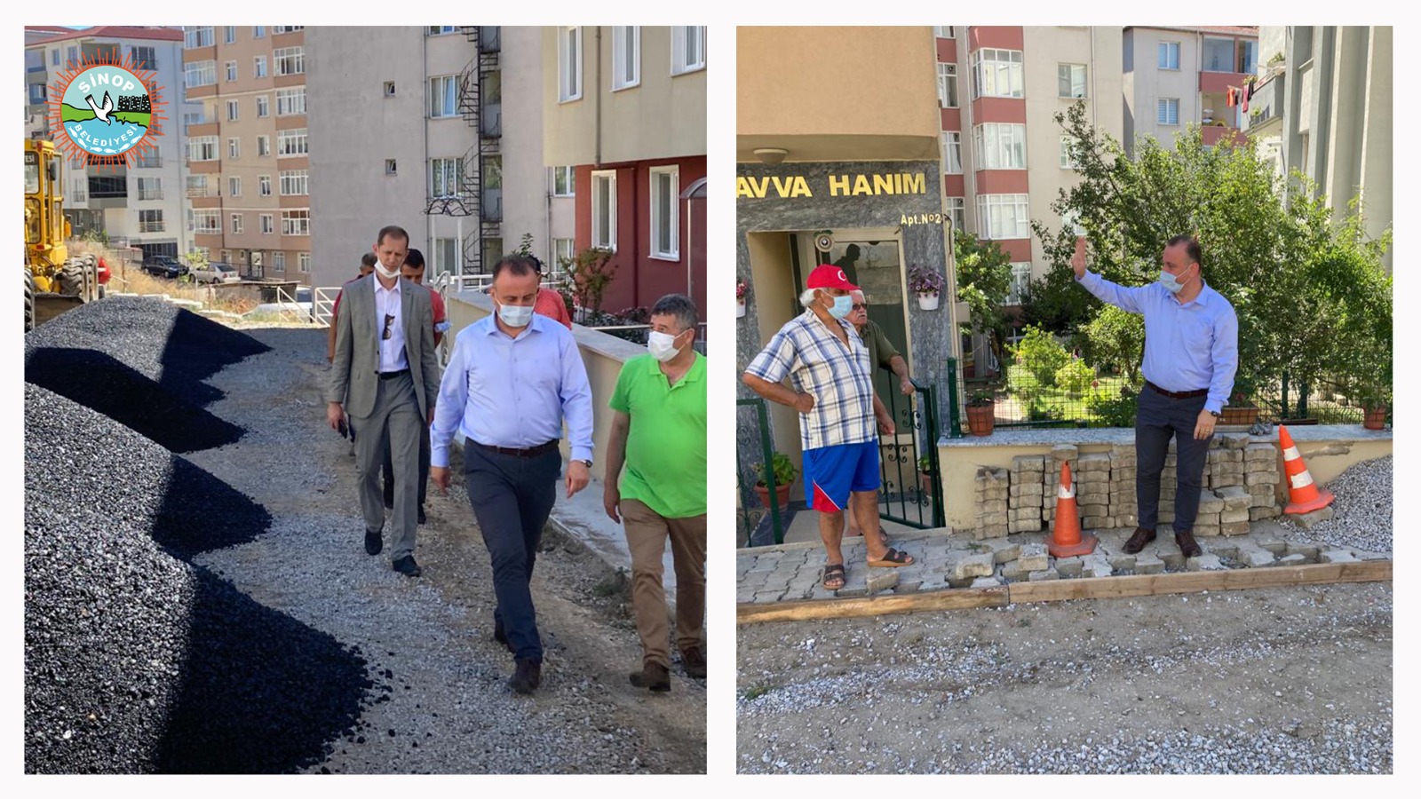BELEDİYE BAŞKANIMIZ BARIŞ AYHAN ÇALIŞMALARI YERİNDE İNCELEDİ